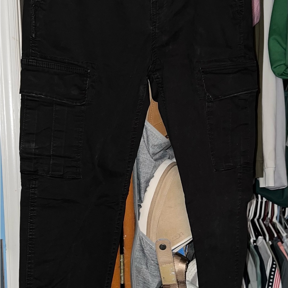 Men’s Black Cargo Pants